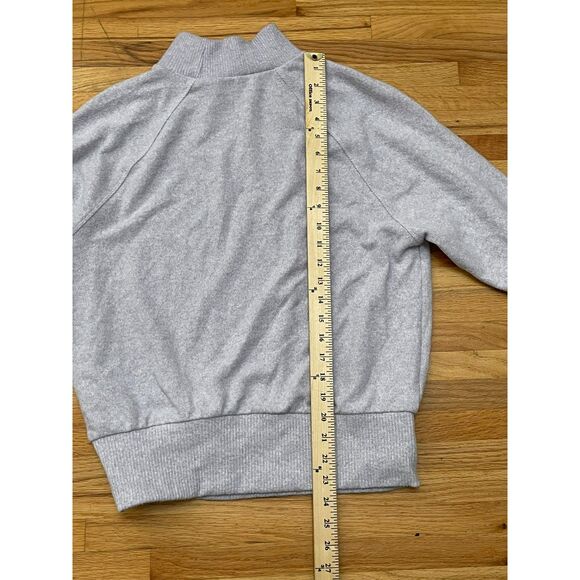 Anthropologie Maeve Laney Women's M Purple Sweater Poly Knit Mock Neck Stretch - Picture 9 of 9